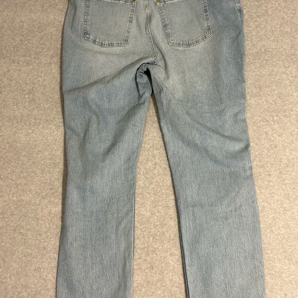 Abercrombie and fitch the 90s straight jeans curve love 36 22L NWT - Picture 8 of 10